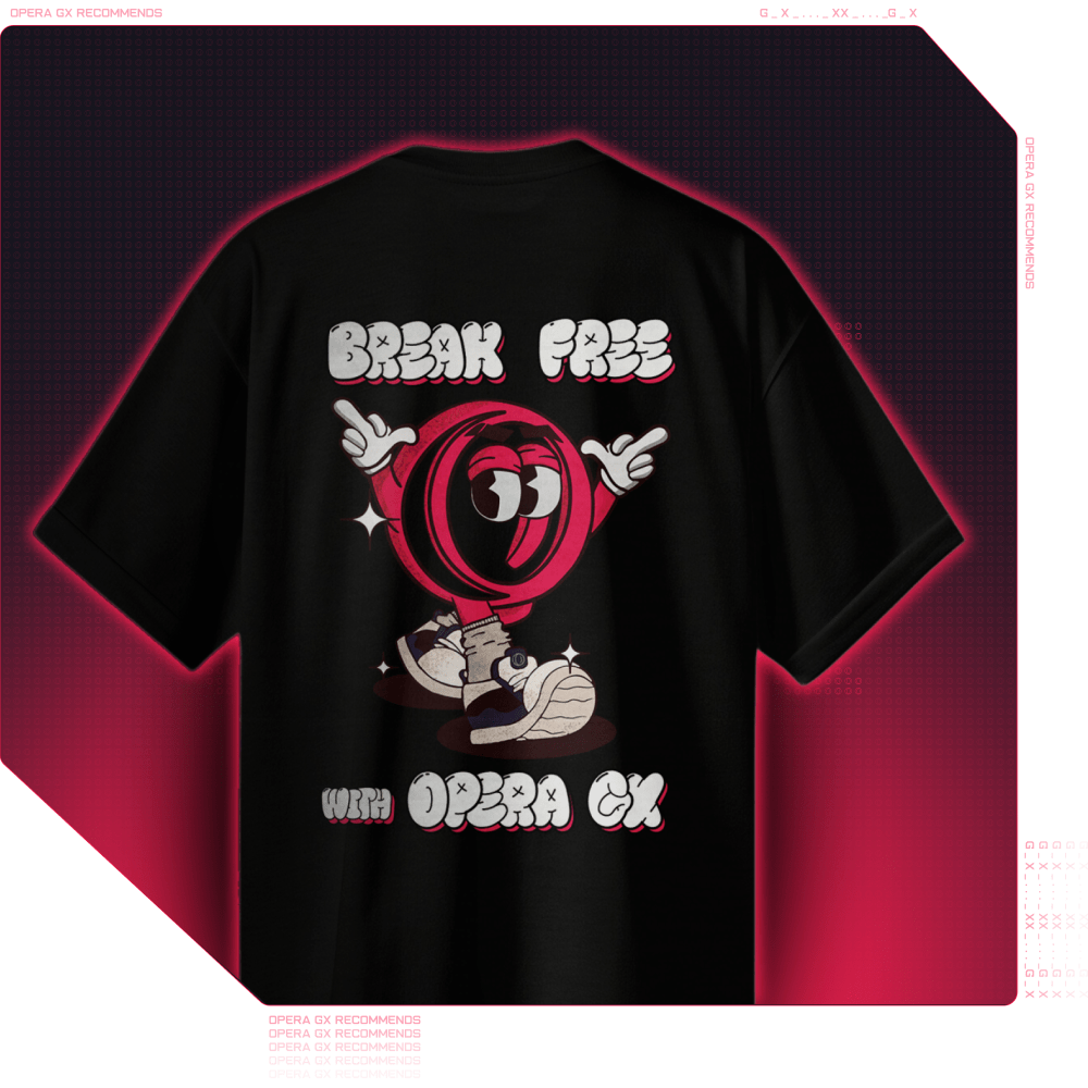 GX Break Free T-shirt - GX.gear US