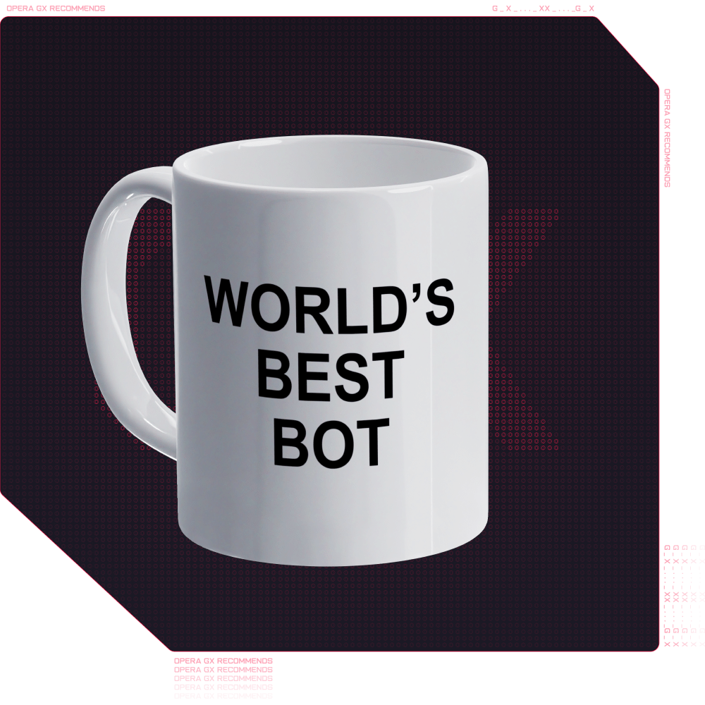 World's Best Bot Mug - GX.gear US